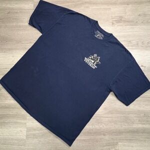CFR United States Navy Veteran Graphic T-Shirt ‎ XXL Patriotic